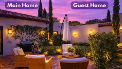 Elegant 4BR Home Guest House Private Yard - Foto 5