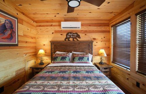 Spacious Modern Lux Cabin Hot Tub FirePit Games - Foto 22