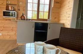 Beautiful Wooden tiny house, Glamping cabin with hot tub 2 - Foto 32