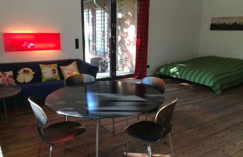 Romantisches Studio am Waldesrand mit Gartensauna - Foto 16