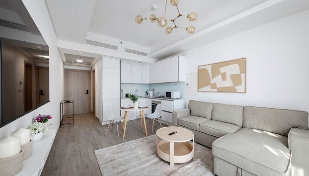 Bright 1BR with balcony in Luma 22 - Foto 4, Habitación