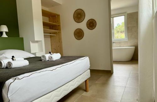 Villa Mare è Machja avec piscine et vue mer - Foto 13