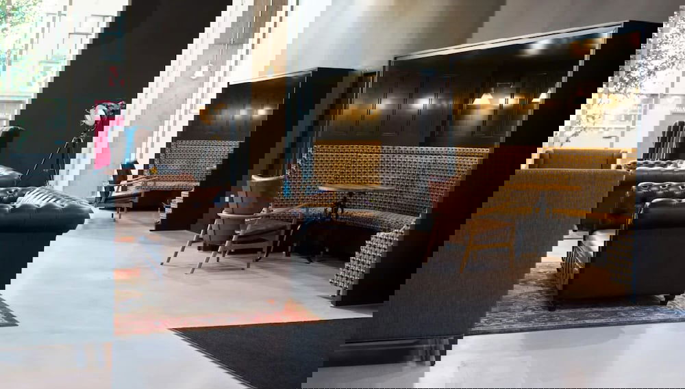 Zona de estar del vestíbulo