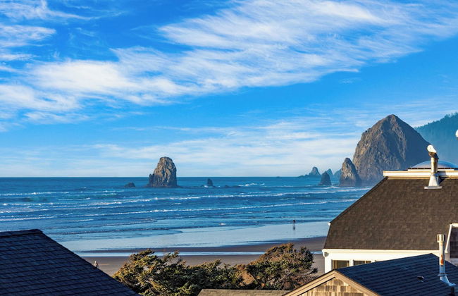 Pacific Breeze Ocean Views, Steps to Cannon Beach, Airy Coastal Retreat - Foto 29