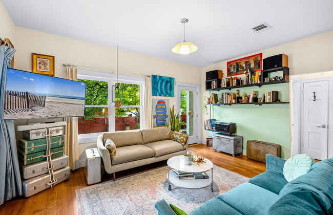 Eclectic 3 Bedroom Block From South Congress! - Foto 15
