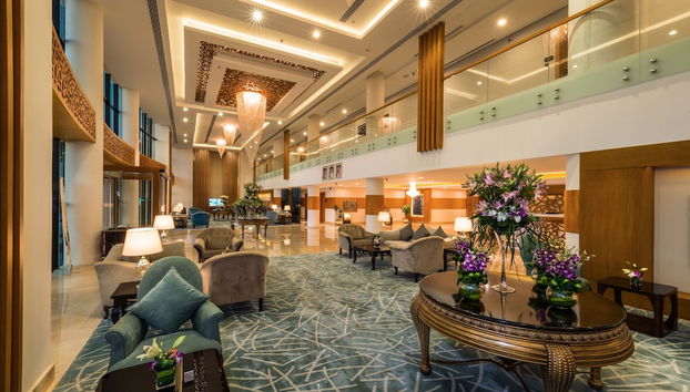 Sitzecke in der Lobby