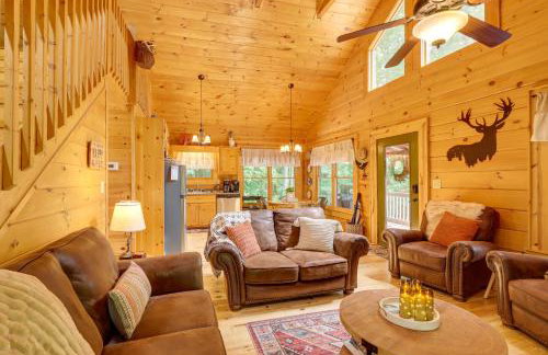 Secluded Cabin Hot Tub and 10 Mi to Blue Ridge - Foto 8