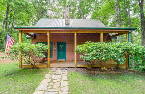 Private Cabin on 2 Acres Hot Tub, 10 Mi to Boone! - Foto 31