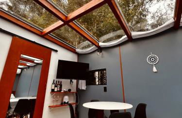 Cabana de teto de vidro - Foto 18