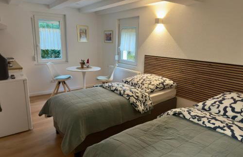 Traumhaft modernes Zimmer mit Doppelbett,,,,Gemeinschaftsbad und WC in 78554 Aldingen - Foto 5