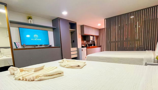 Flat FM20 Cabo Branco Loft 4 - By Almare - Foto 2, Habitación