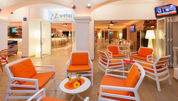 Zona de estar del vestíbulo