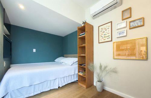 Studio perto da praia MAR, ar condicionado, estacionamento - Foto 3