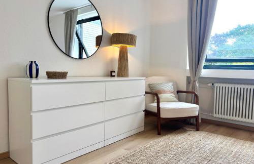 HyggeLiving - DELUXE - 90qm - Balkon - Gartenblick - 55 Zoll TV - Boxspringbetten - Hunde - Kinder - Fahrradkeller - Foto 33