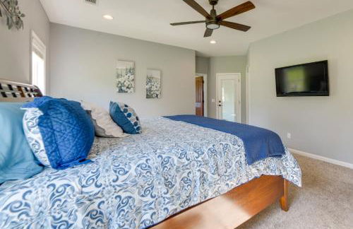 Family-Friendly Abbeville Home with Fire Pit and Games - Foto 13