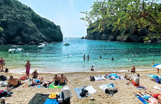 Korfu: Schwimmen in Palaiokastritsa und Sonnenuntergangstour am Loggas Beach - Foto 2