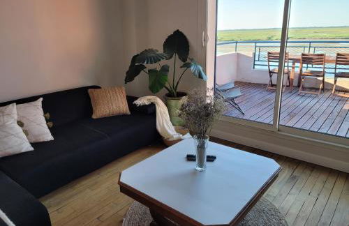 Vue et terrasse panoramique sur la Baie de Somme - Foto 9