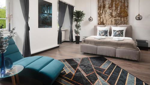 Luxus wohnen im Schloss Corvey für 1-6 Gäste im UNESCO Weltkulturerbe Höxter Weserbergland free W-Lan Parken Netflix für Familien Paare und Geschäftsreisende inkl Handtücher Seife Nintendo Switch uvm - Foto 5