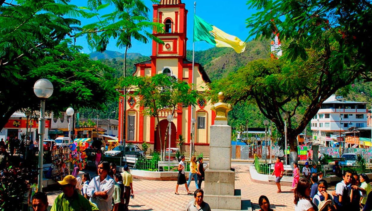 Main plaza of La Merced