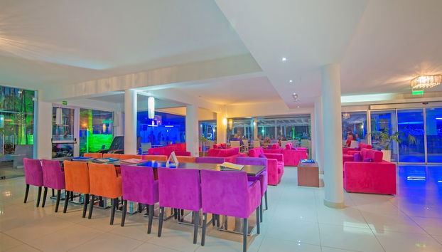 Zona de estar del vestíbulo