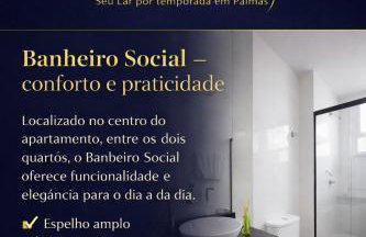 Apartamento em Frente ao Capim Dourado, 2 quartos com AR - Foto 13