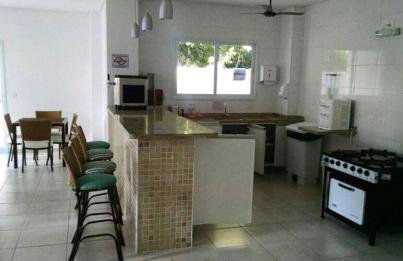 Canto nobre da Praia Grande - Apartamento completo e confortável - Foto 14