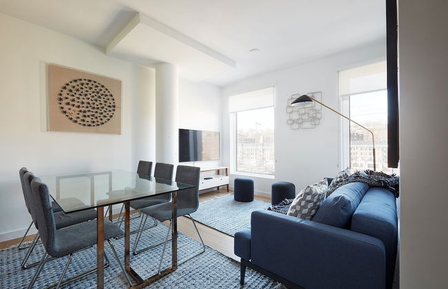 Modern 3 BR Loft -shared Deck - gym - Mins to NYC - Foto 1