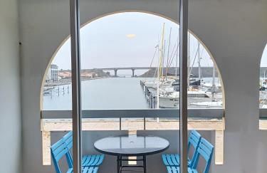 T2 cabine avec très belle vue sur le port de plaisance - Foto 1