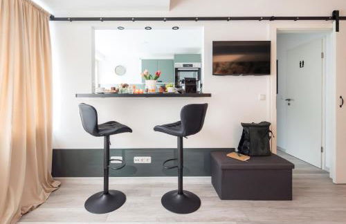 modernes Apartment fussläufig zum Schlosspark Nymphenburg mit guten Verkehrsanbindungen ideal für Business City-Trips und Events - Foto 9