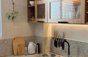 AP contemporâneo com toques industriais, com garden - Foto 5