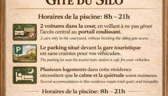 Gite du Silo Épi de Blé Piscine & Spa - Foto 3