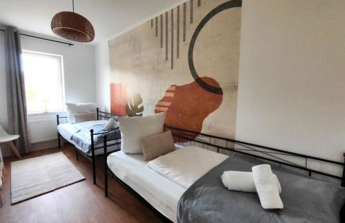 BohnApartments Bechstein - sehr ruhig - 3 Schlafzimmer - Balkon - Stellplätze- WLAN - Vollausstattung - Foto 24