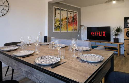 Magnifique*T4*centre ville*WIFI*Billard*Netflix* - Foto 30