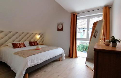 Du côté de chez Pam - terrasse - piscine - parking privée - Foto 22