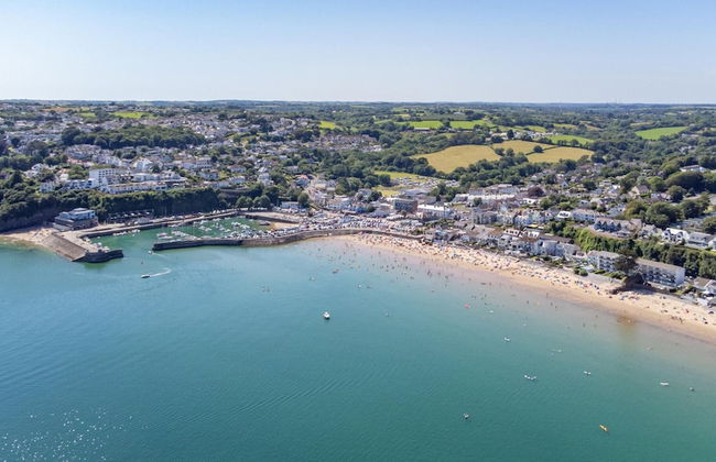 Swn Y Tonnau - Sea Front Apartment Spectacular Sea Views Parking Direct Beach Access - Foto 20