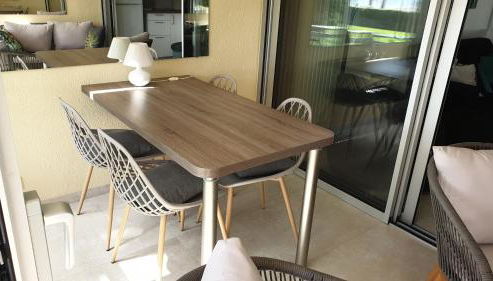 Garden and beach sea view apartment Cannes - Foto 5