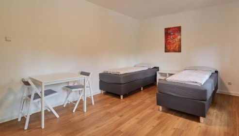 Monteurwohnungen in Trier - Parkplatz - Einzelbetten - Waschmaschine und Trockner - Foto 4