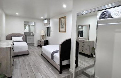 Modern 2BR Guest Suite w En-Suite Bathrooms 10 min to Rodeo Drive Near Kaiser and Cedars hospitals - Foto 47