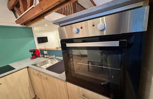 Mini-Loft, terrasse 24m2, Internet Haut-débit, garage privé et place de parking - Foto 12