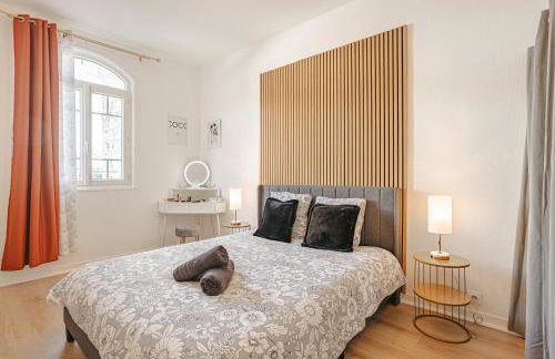 Gatsby - Appartement rénové élégant, Hypercentre Saintes, Calme, Fibre, TV 4K, Netflix - Foto 16