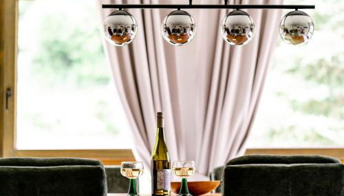 birds-nest Ferienwohnung Waldblick Kamin - Foto 3, furniture