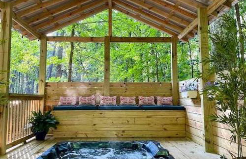 Falcon Lodge - hot tub fire pit & games - Foto 44