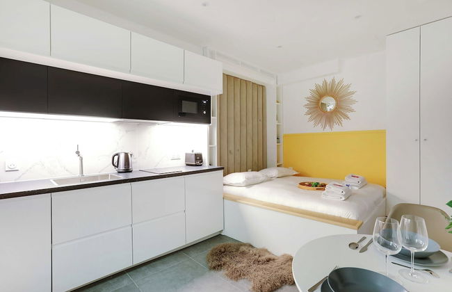 Intimate Studio - 2P - Arts et Matiers/rapublique - Photo 4