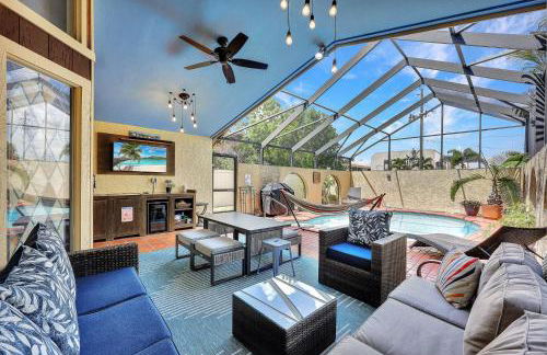Heated Pool, Sleeps 10, Relaxing Lanai, Near Beaches, Pet Friendly! - Foto 8