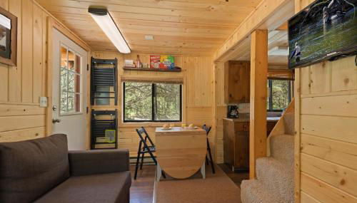 Little Fox by KABINO Fire Pit Large Yard Loft with Low Ceiling Grill WiFi - Foto 3