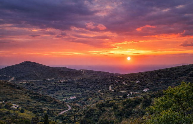 Villa Kotseli: Traditional Stone House with Pool & Sunset Sea Views - Foto 50