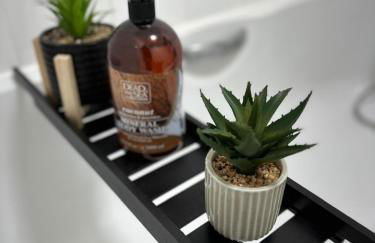 Modern Economy Glasgow Apartment with King bed - Foto 11