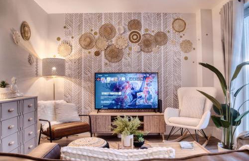 Leeds 4-bed house - hot tub, parking & games - Foto 11