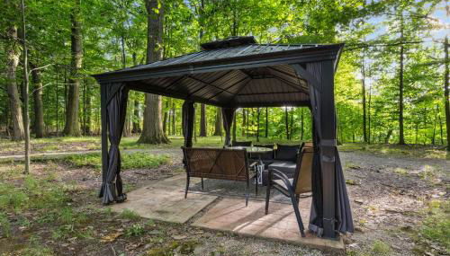 Log Cabin - Natures Oasis - Fire Pit & Gazebo - Foto 3