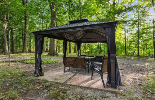 Log Cabin - Natures Oasis - Fire Pit & Gazebo - Foto 3